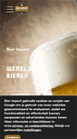 Mobile Screenshot of bierimport.nl